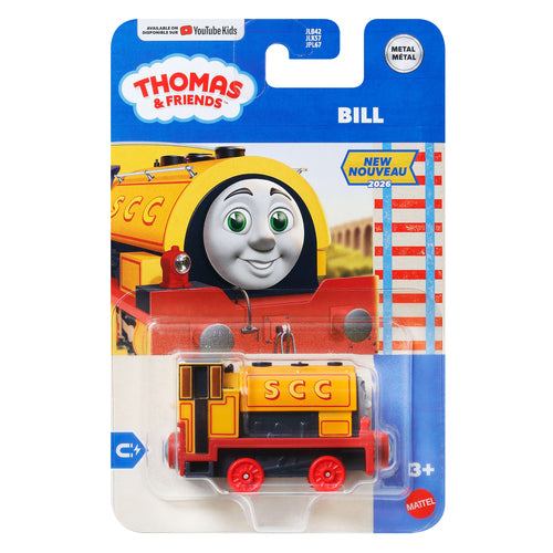 Fisher Price, Thomas and Friends, Die-Cast Push Along Vehicles - Bill JLB55