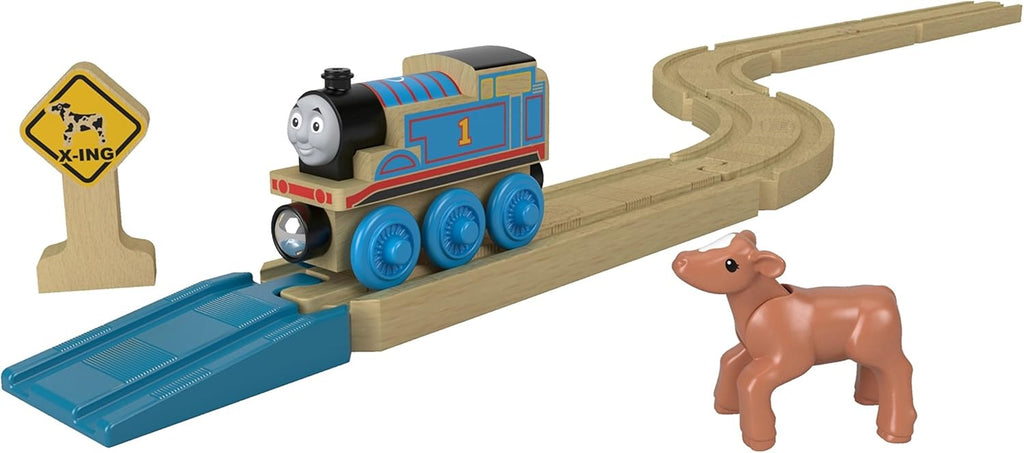 Thomas Wood - Straight & Curved Extension Track Set
