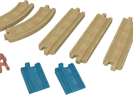 Thomas Wood - Straight & Curved Extension Track Set