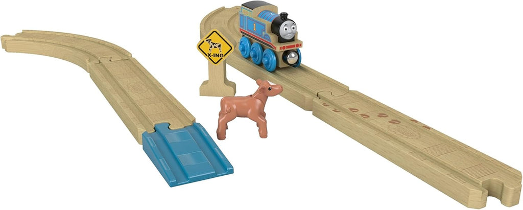 Thomas Wood - Straight & Curved Extension Track Set
