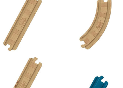 Thomas Wood - Straight & Curved Extension Track Set