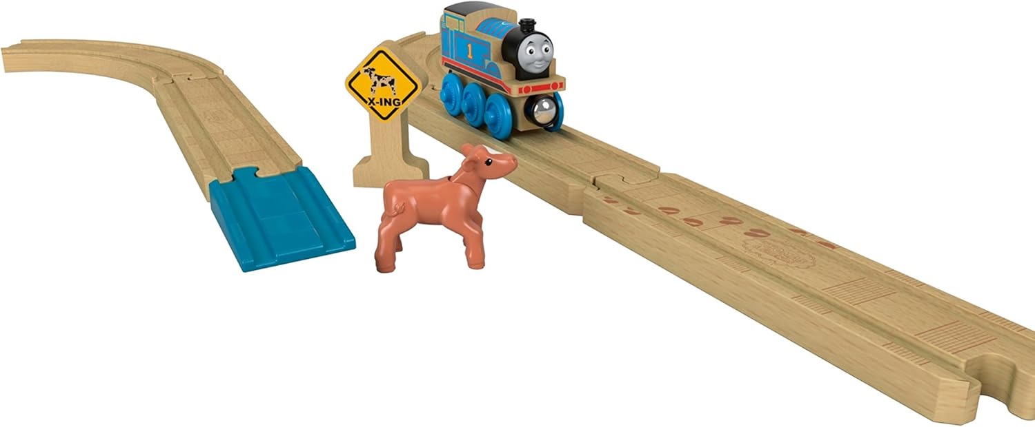 Thomas Wood - Straight & Curved Extension Track Set