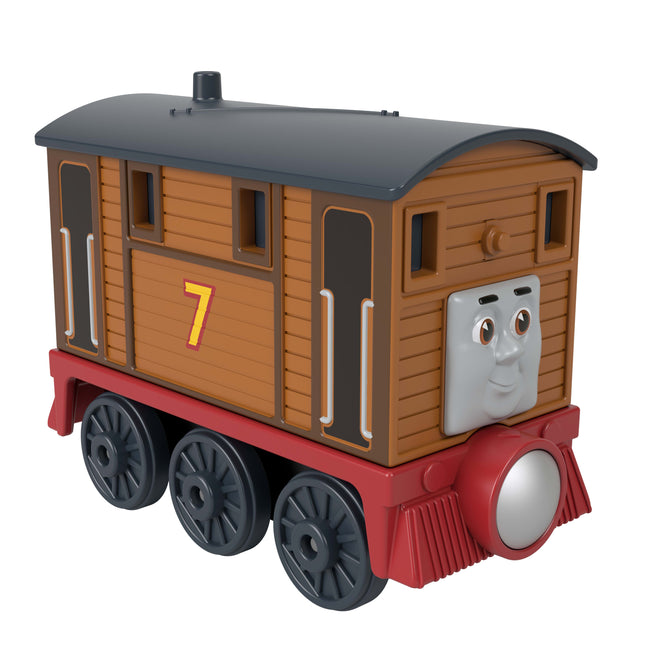 Fisher Price, Thomas and Friends, Die-Cast Push Along Vehicles - Toby JLB49
