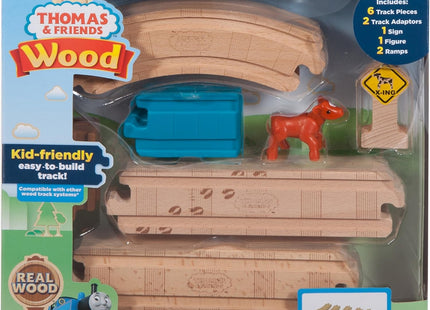 Thomas Wood - Straight & Curved Extension Track Set