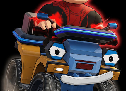Tractor Ethan & Buzz The Quad Vinyl Sticker