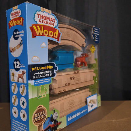 Thomas Wood - Straight & Curved Extension Track Set