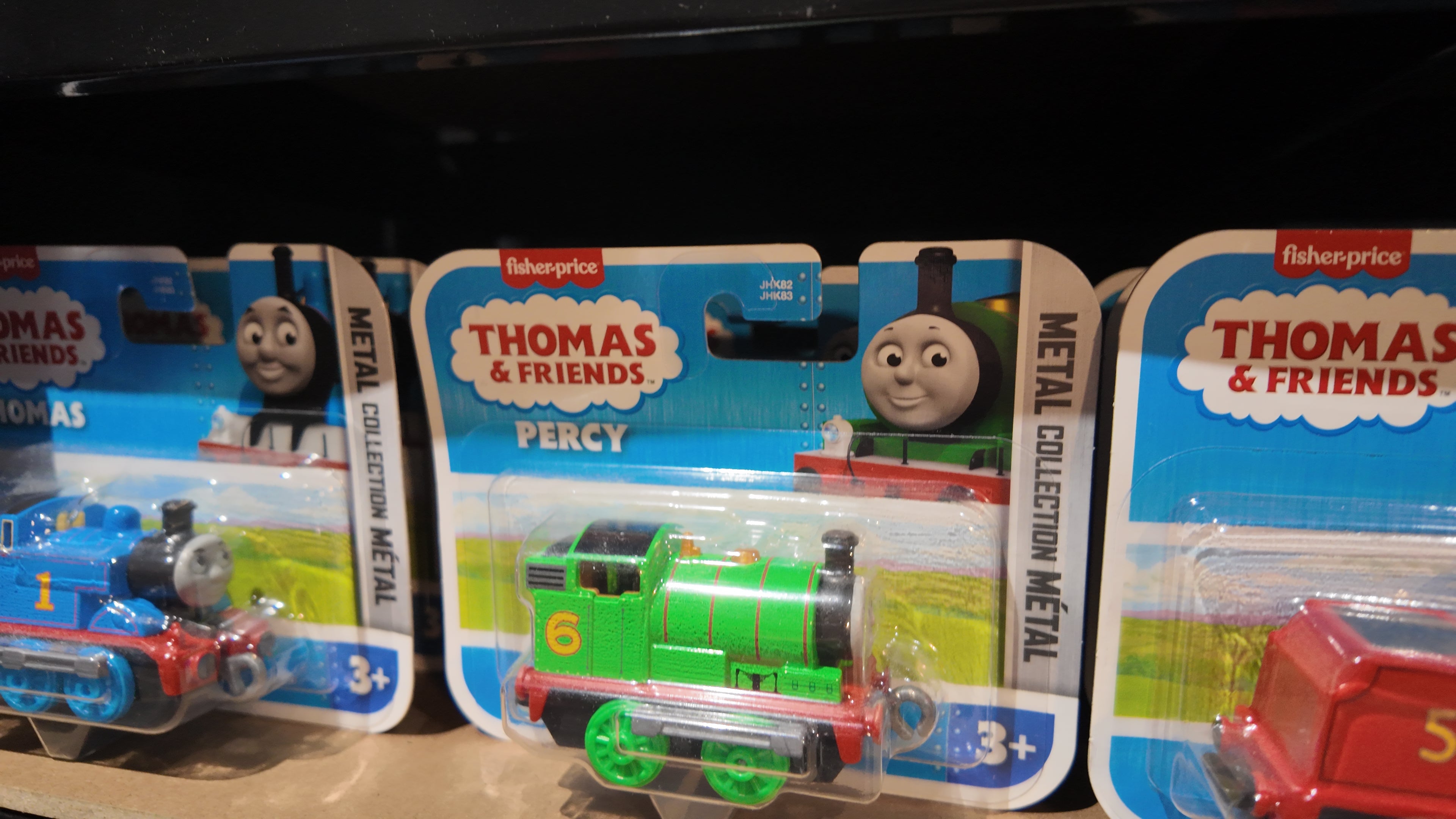 Thomas & Friends Push Along Diecast Engine - Classic Percy