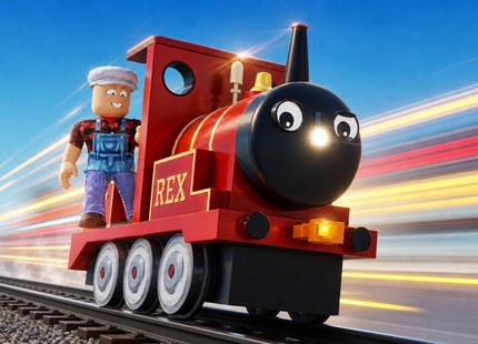 Rex The Explorer Engine - Plastic Push Along Engine Coming 2027