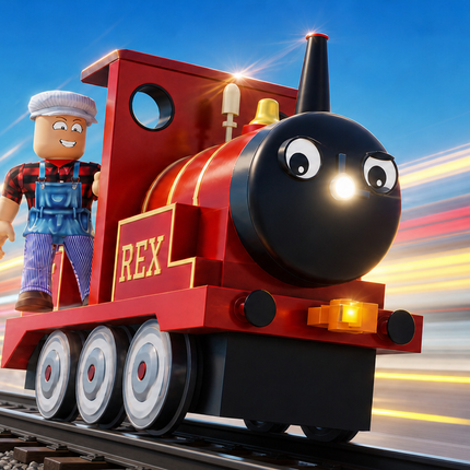 Rex The Explorer Engine - Plastic Push Along Engine Coming 2027