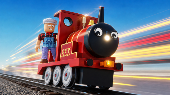 Rex The Explorer Engine - Plastic Push Along Engine Coming 2027