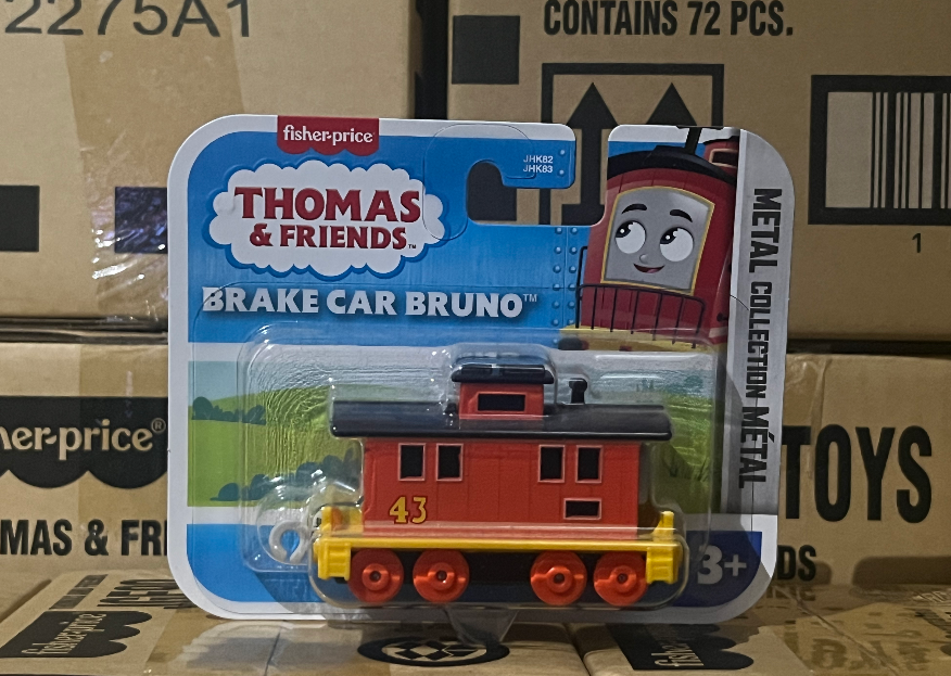 Thomas & Friends Push Along Diecast Engine - Brake Car Bruno AEG