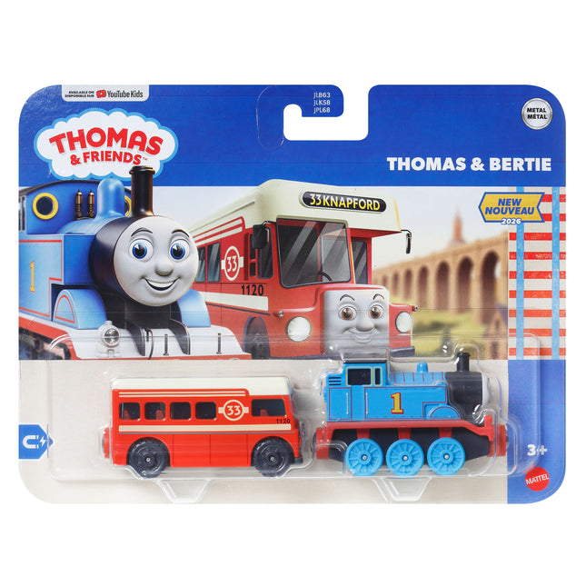 Fisher-Price Thomas & Friends Thomas and Bertie Die-Cast Engine 2-Pack