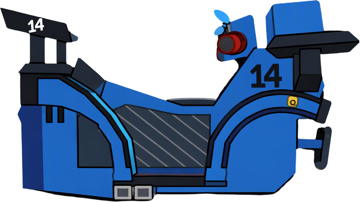 Buzz the Quad, number 14
