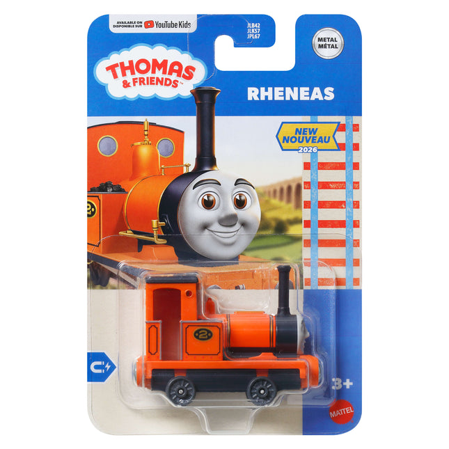 Fisher Price, Thomas and Friends, Die-Cast Push Along Vehicles - Rheneas JLB58