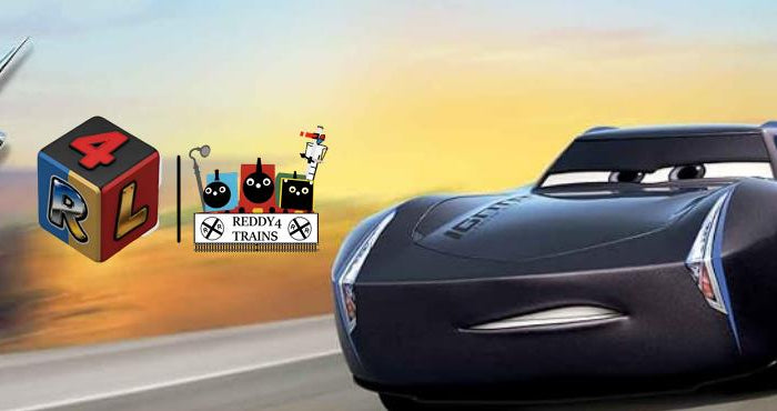 Disney Pixar Cars and Reddy4Trains banner