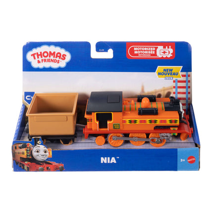 Thomas & Friends Motorized Engine - Nia and Cargo Car