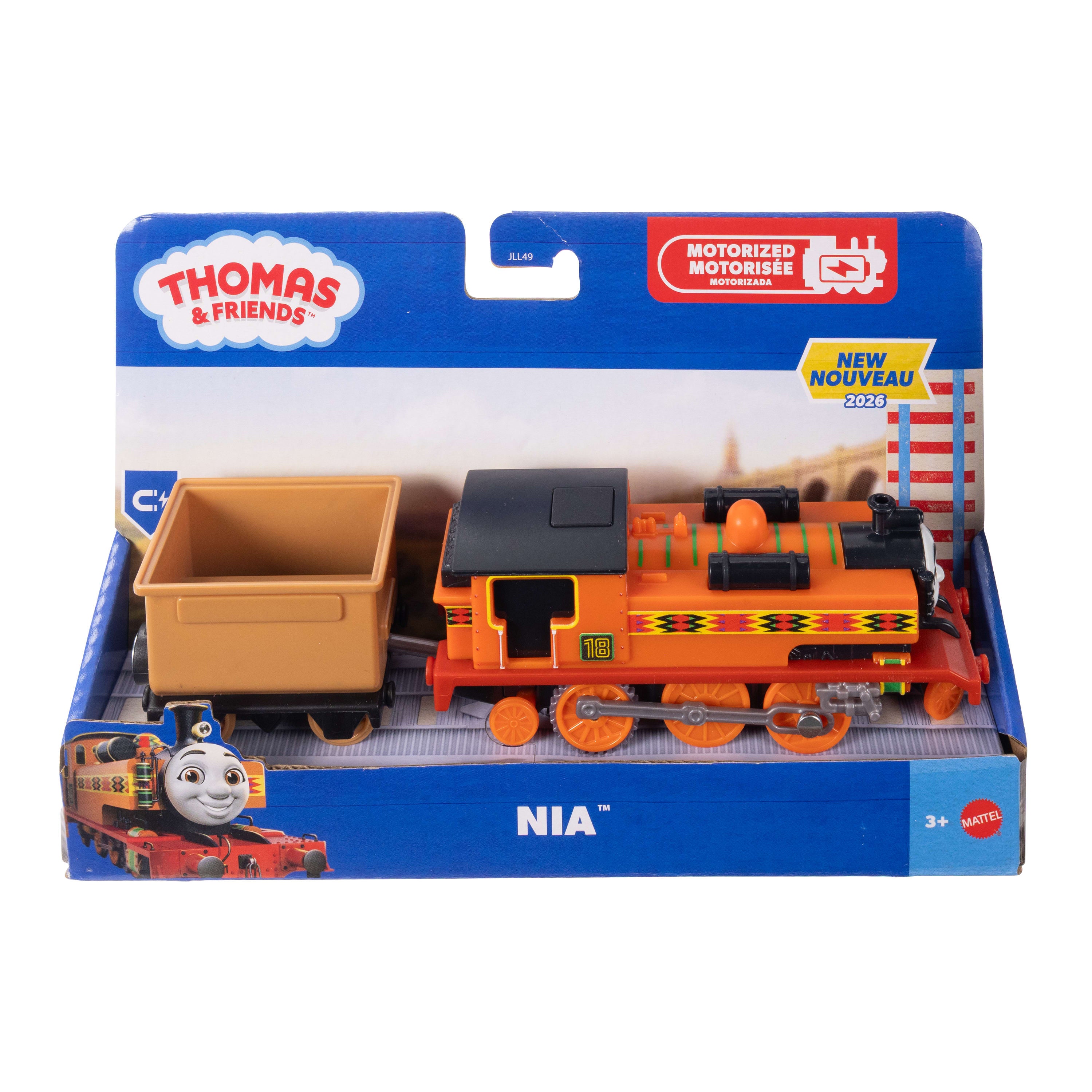 Thomas & Friends Motorized Engine - Nia and Cargo Car