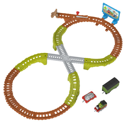 Thomas & Friends Whiff's Recycling Run Train Track Push Along