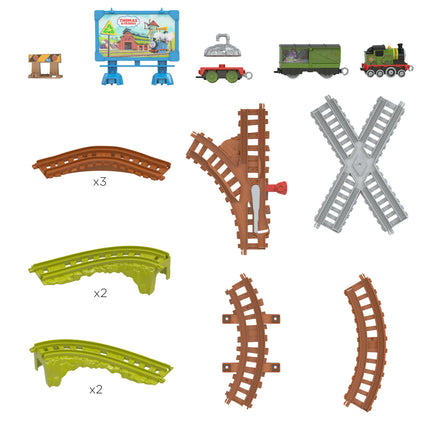Thomas & Friends Whiff's Recycling Run Train Track Push Along