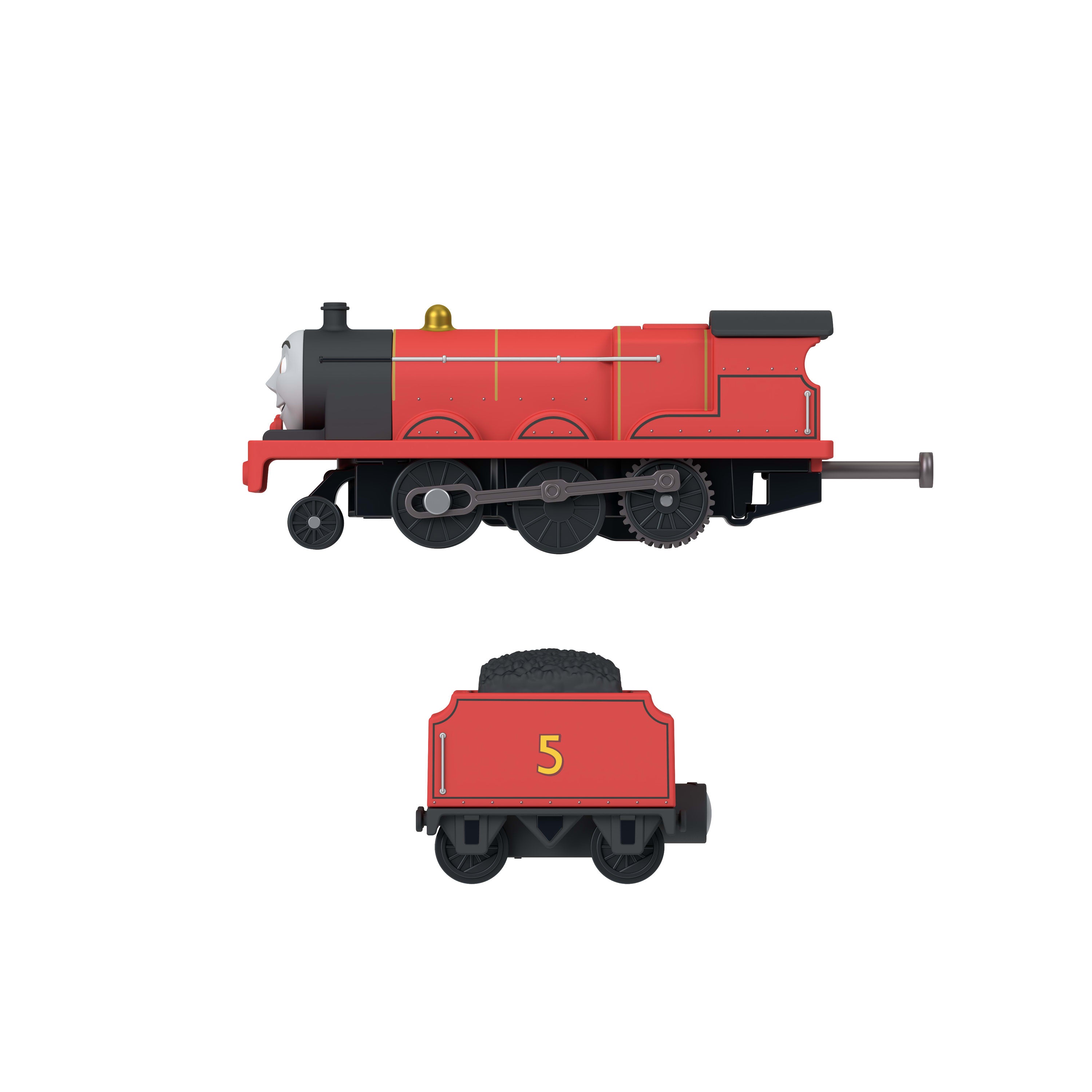 Thomas & Friends Motorized Engine - James and Tender Car