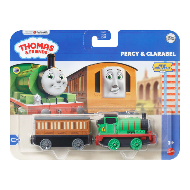 Fisher-Price Thomas & Friends Percy and Clarabel Die-Cast Train