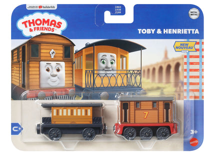 Thomas & Friends Deluxe Diecast Engine - Toby & Henrietta