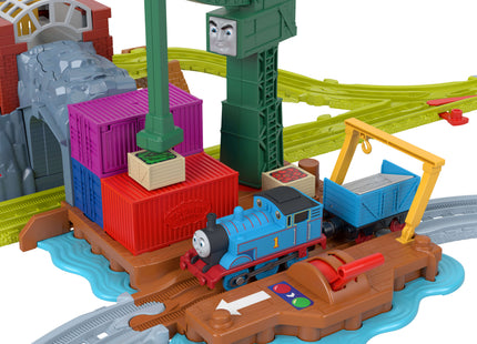Thomas & Friends Motorized - Cranky’s Dockside Delivery Set