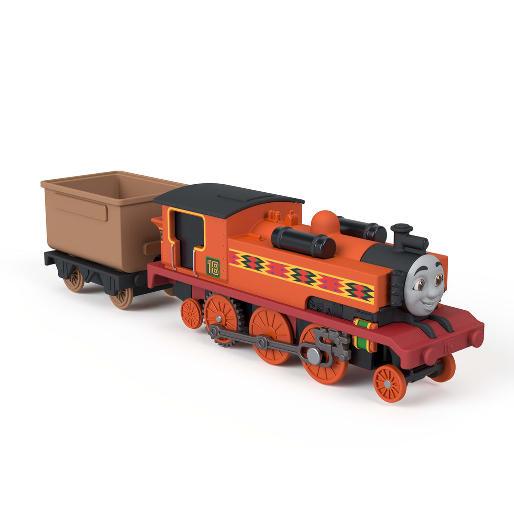 Thomas & Friends Motorized Engine - Nia and Cargo Car