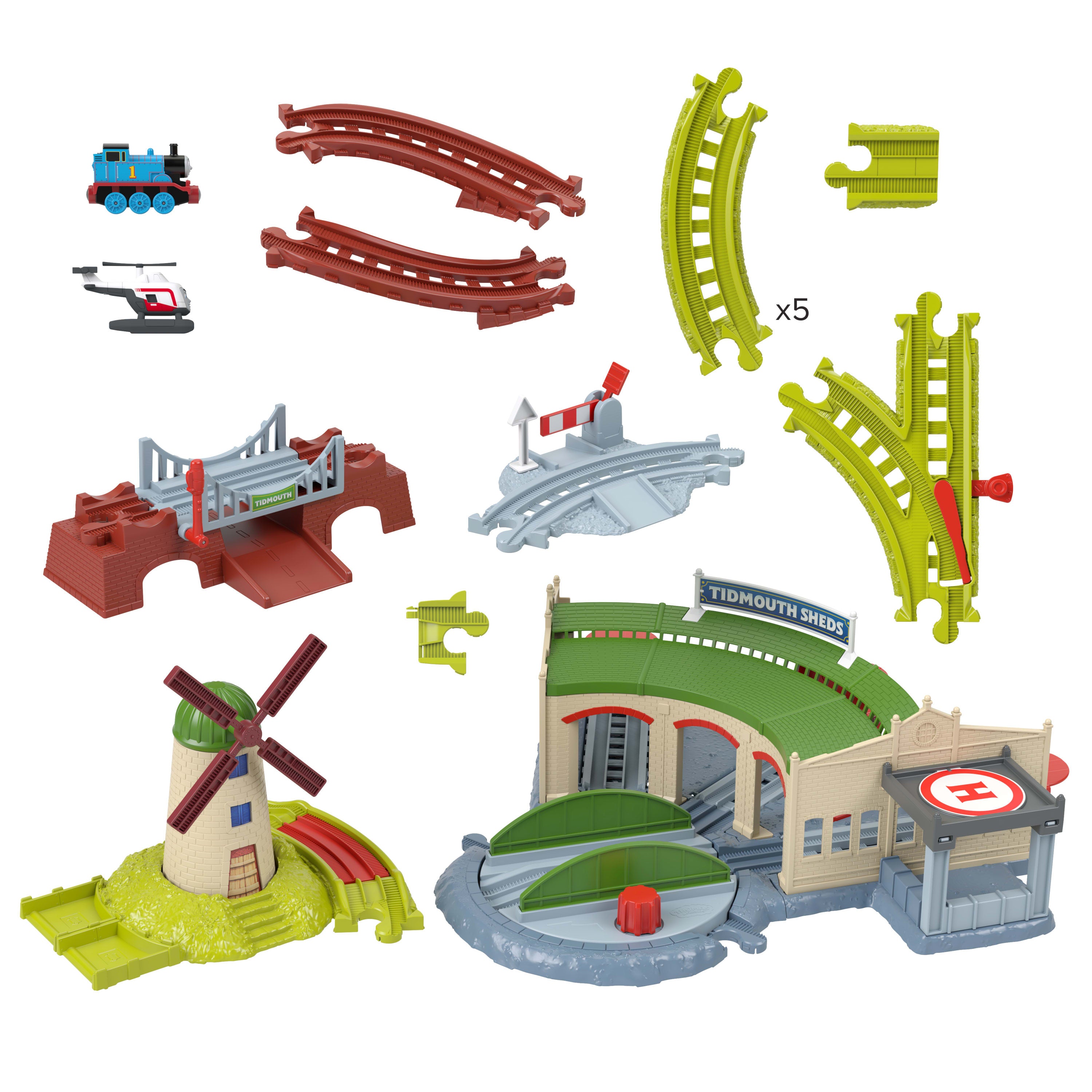 Thomas & Friends Explorin’ Tidmouth Sheds Play Set - JRW06 - 2026