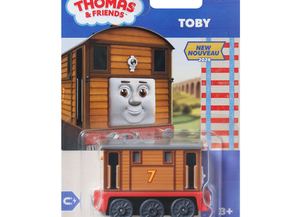Fisher Price, Thomas and Friends, Die-Cast Push Along Vehicles - Toby JLB49