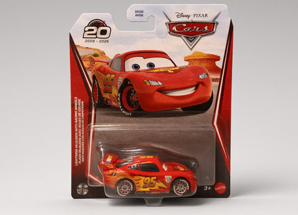 Disney Pixar Cars Lightning McQueen with Racing Wheels 1:55 Scale Die-Cast