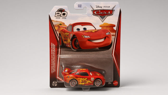 Disney Pixar Cars Lightning McQueen with Racing Wheels 1:55 Scale Die-Cast