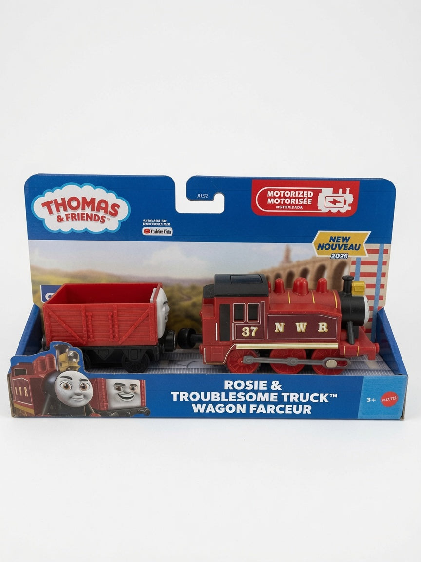 Thomas & Friends Motorized Engine - Rosie and Red Troublesome Truck