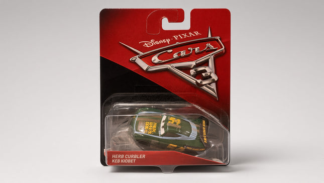 Disney Pixar Cars Herb Curbler / Keb Kiobet 1:55 Scale Die-Cast