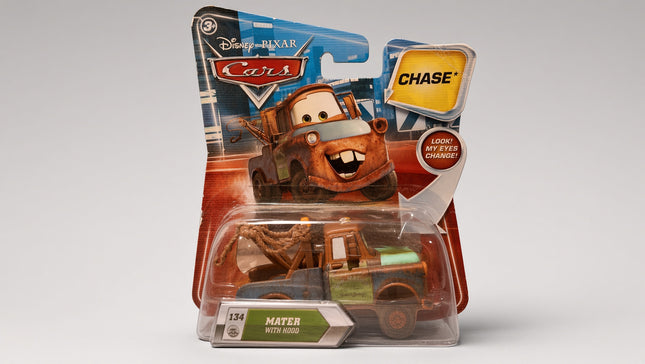 Disney Pixar Cars Chase Mater with Hood 1:55 Scale Die-Cast