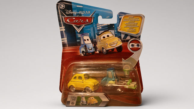 Disney Pixar Cars Chase Luigi & Guido 1:55 Scale Die-Cast