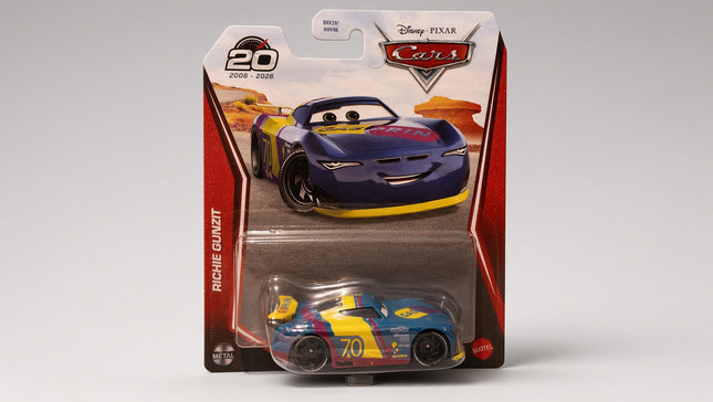 Disney Pixar Cars Richie Gunzit 1:55 Scale Die-Cast