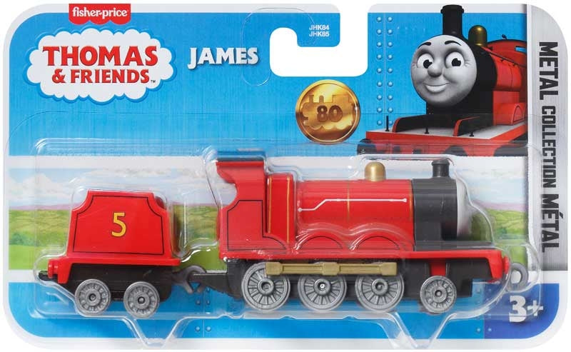 Thomas & Friends Push Along Diecast Engine - Classic James