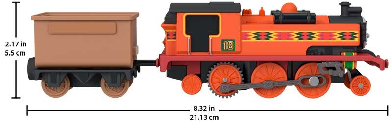 Thomas & Friends Motorized Engine - Nia and Cargo Car